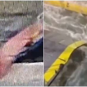 To βίντεο-ντοκουμέντο που δείχνει το πλήρωμα του Blue Horizon να σπρώχνει τον 36χρονο στη θάλασσα