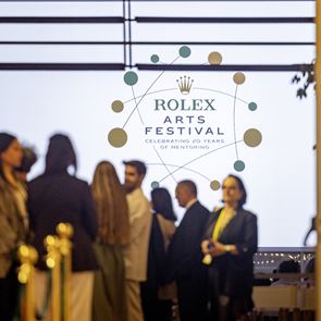 Το Rolex Arts Festival και η σημασία ενός μέντορα στη ζωή μας