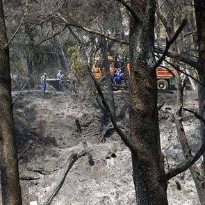 Έρευνα για τα αίτια της φωτιάς στη Βαρυμπόμπη