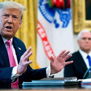 Ο Donald Trump αλλάζει στρατηγική απέναντι στην πανδημία