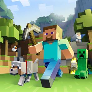Jack Black και Jason Momoa στην ταινία Minecraft