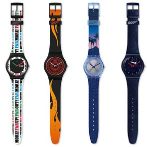 Τα ρολόγια της Swatch για τον &lt;em>James&lt;/em> &lt;em>Bond&lt;/em>