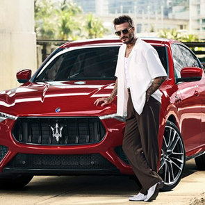 Ο David Beckham είναι το νέο πρόσωπο της Maserati