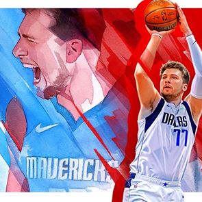 NBA 2K22 με Luka Doncic στο εξώφυλλο