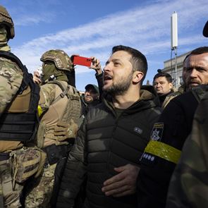 O Volodymyr Zelensky πρόσωπο της χρονιάς για το περιοδικό TIME