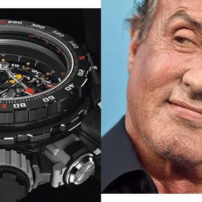 Ο Sylvester Stallone λανσάρει ένα ρολόι φτιαγμένο για blockbusterική δράση