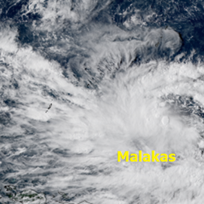 Η τροπική καταιγίδα Malakas έγινε viral για τον λόγο που φαντάζεσαι