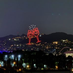Το Aperol απογείωσε το Primer Music Festival 2025 με ένα μοναδικό drone show