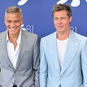 George Clooney και Brad Pitt απωθεώθηκαν στην πρεμιέρα της νέας τους ταινίας στο Φεστιβάλ Βενετίας