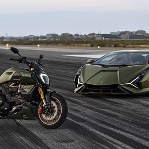Ducati και Lamborghini παρουσιάζουν μία απίθανη μοτοσυκλέτα