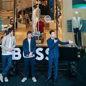 BOSS x Aston Martin | To λαμπερό λανσάρισμα της συλλογής στο Halo store στην Κίνα