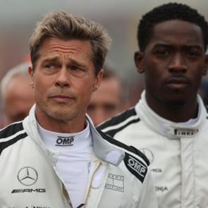 Όλοι μιλούν για τον Brad Pitt στo βρετανικό Grand Prix