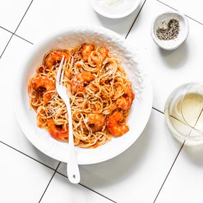 Η απόλυτη γαριδομακαρονάδα