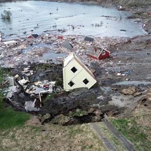 Στην Νορβηγία η θάλασσα &quot;κατάπιε&quot; την γη