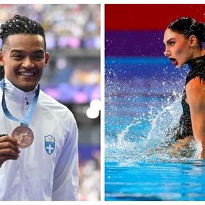 Ο Εμμανουήλ Καραλής και η Ευαγγελία Πλατανιώτη θα είναι οι σημαιοφόροι της &lt;em>Ελλάδας&lt;/em> στην τελετή λήξης των Ολυμπιακών Αγώνων