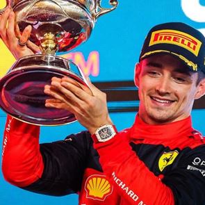 Το αξίας €300.000 Richard Mille του Charles Leclerc δεν υπάρχει πια στον καρπό