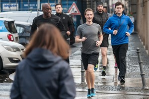 O Mark Zuckerberg είναι ετοιμοπόλεμος - στην κυριολεξία