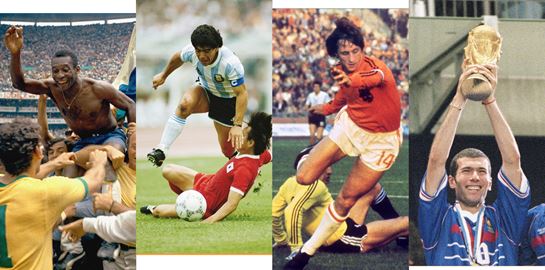 Οι καλύτεροι ποδοσφαιριστές στην ιστορία του Μουντιάλ