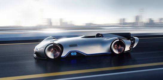 Το EQ Silver Arrow της Mercedes είναι το ρετρό hypercar του μέλλοντος