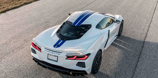 Καλώς την Corvette C8 708 ίππων της Hennessey