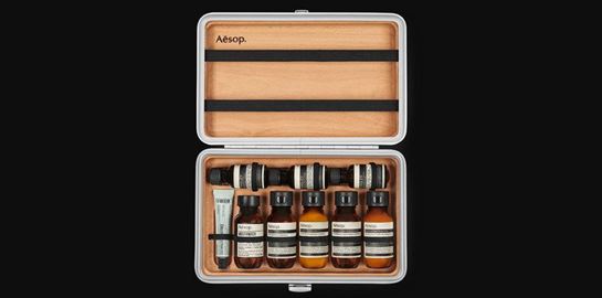 Η Rimowa και η Aesop δημιούργησαν το τέλειο travel kit