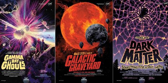 Ο Γαλαξίας του Τρόμου: Τα 9 φοβερά poster της NASA με επιστήμη και horror αναφορές