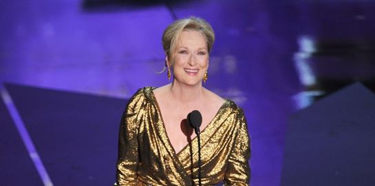 H Meryl Streep &#39;έγινε&#39; στάση του μετρό στη Νέα Υόρκη