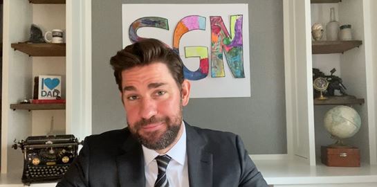 O John Krasinski έχει μερικά good news για όσο μένουμε σπίτι