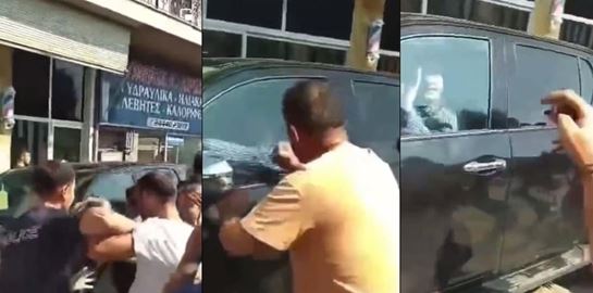 Εξαγριωμένοι πολίτες επιτέθηκαν στον περιφερειάρχη Θεσσαλίας Κώστα Αγοραστό