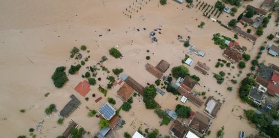 Τραγικές εικόνες από τη θεομηνία στη Θεσσαλία