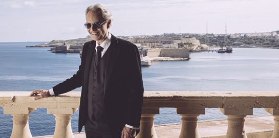 O Andrea Bocelli έρχεται στην Αθήνα