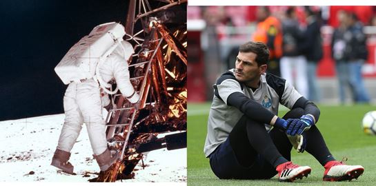 O Iker Casillas πιστεύει ότι ο άνθρωπος δεν πάτησε ποτέ στο φεγγάρι