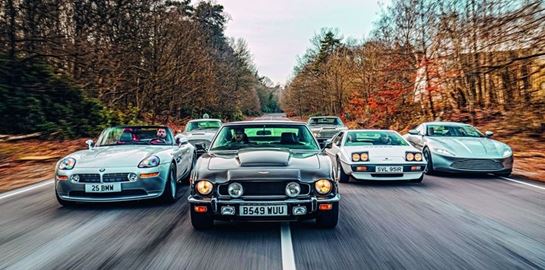 Ο James Bond και η συλλογή των αυτοκινήτων του