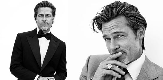 Ο Brad Pitt σε ρόλο μοντέλου