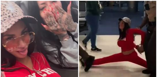 Μοντέλα του OnlyFans έκαναν χαμό σε πτήση, συνελήφθησαν και έκαναν σπαγκάτο (video)