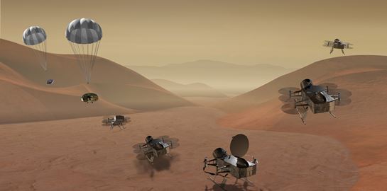 Η NASA αναζητά την πηγή της ζωής στον Τιτάνα