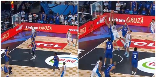 Το επικό στιγμιότυπο από το Ελλάδα-Ισραήλ που θέλουμε να βλέπουμε συνέχεια (βίντεο)