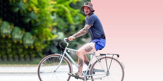 Το beach look του David Beckham