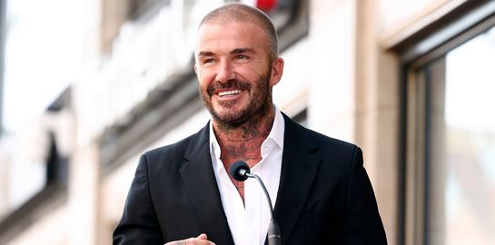 Ο David Beckham δε σταματά ποτέ να γυμνάζεται