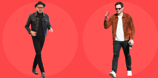 To μαύρο τζην παντελόνι συνδυάζεται με τα πάντα