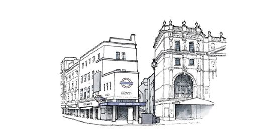 Οι ομορφότεροι σταθμοί του λονδρέζικου Μετρό σε σκίτσα με μοναδικό design