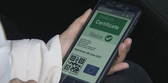 Η live παρουσίαση του ψηφιακού πιστοποιητικού εμβολιασμού