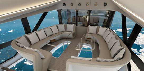 Σύντομα θα μπορείς να πετάς με ένα αεροσκάφος που διαθέτει γυάλινο πάτωμα