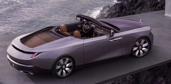 Στη Rolls-Royce Droptail Amethyst, η χλιδή ζαλίζει