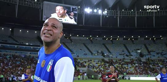 Το αντίο του Adriano στο ποδόσφαιρο έγινε με κλάματα (video)