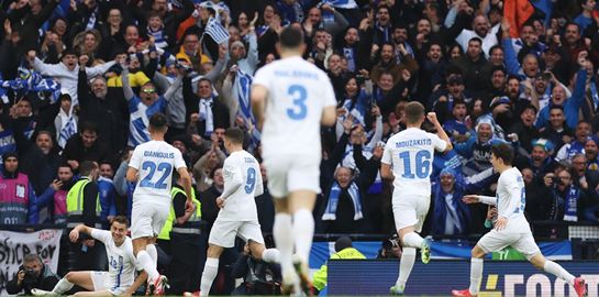 Τρομερή η Ελλάδα σάρωσε με 0-3 την Σκωτία-δείτε τα γκολ