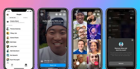 Messenger Rooms, το app του Facebook για βιντεοκλήσεις με έως 50 χρήστες