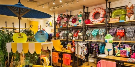 Το πολυκατάστημα notos, στο κέντρο της Αθήνας, υποδέχθηκε το Summer Playground