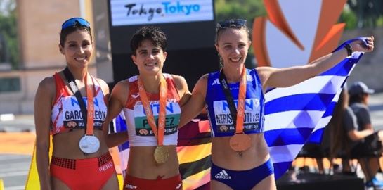 &quot;Χάλκινη&quot; η Ντρισμπιώτη στα 35χλμ βάδην στο Παγκόσμιο