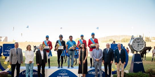 Καλπάζοντας προς τη νίκη, η Ιταλία έλαμψε στο Longines EEF Series της Αθήνας